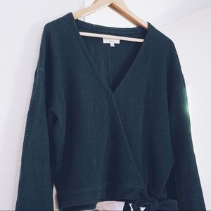 Madewell | Texture & Thread Wrap Top